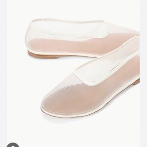 ❌SOLD on dep0p❌ BNIB STAUD Alba Mesh Flat, Paper, Sz 37